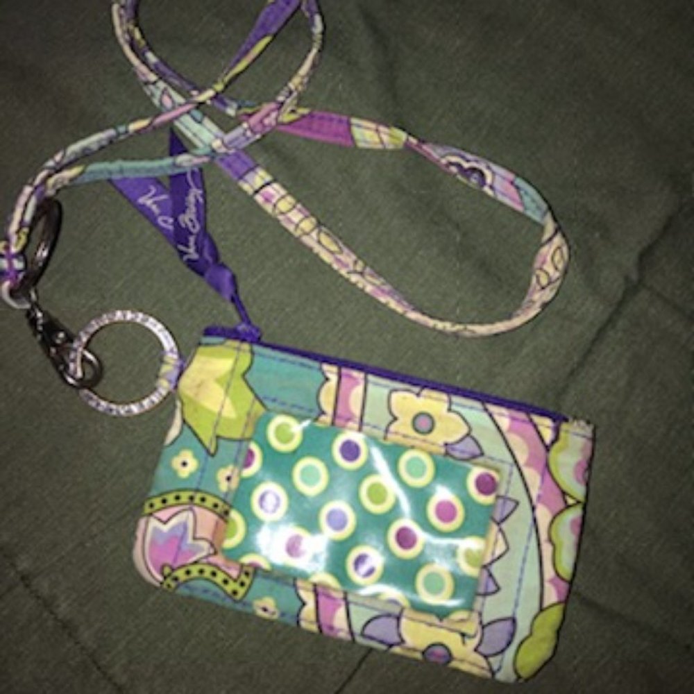 Heather Zippered ID Wallet and Lanyard *RETIRED*